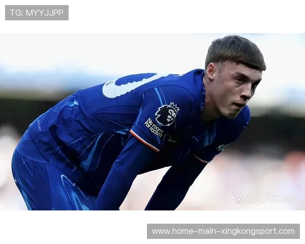 切尔西右路急速推进，帕尔默左脚推射再添数字